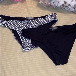 Two onia bikini bottoms